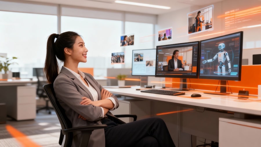 Photo of Futuraristic Office